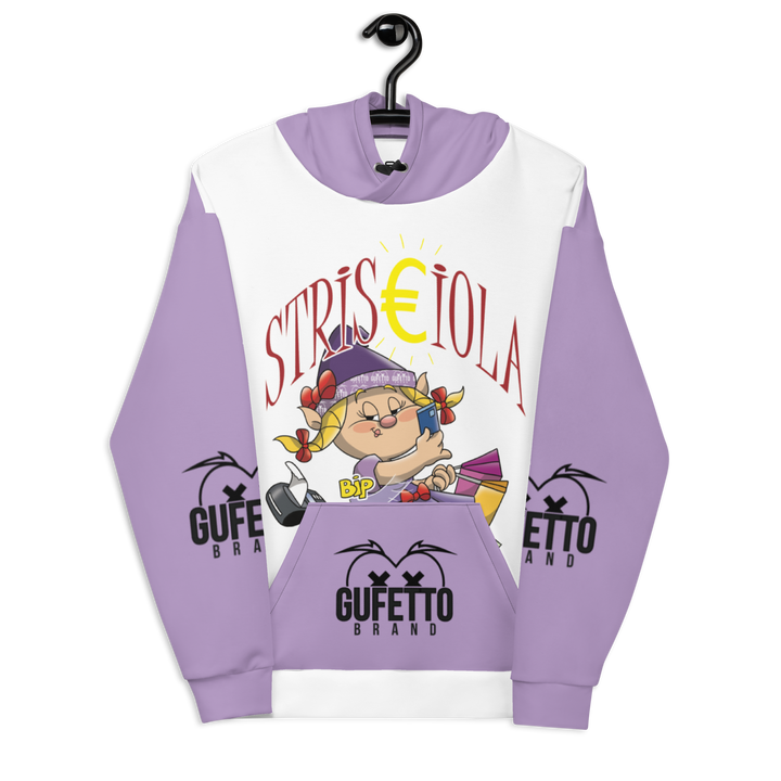 Felpa con cappuccio Uomo/Donna STRISCIOLA - Gufetto Brand 