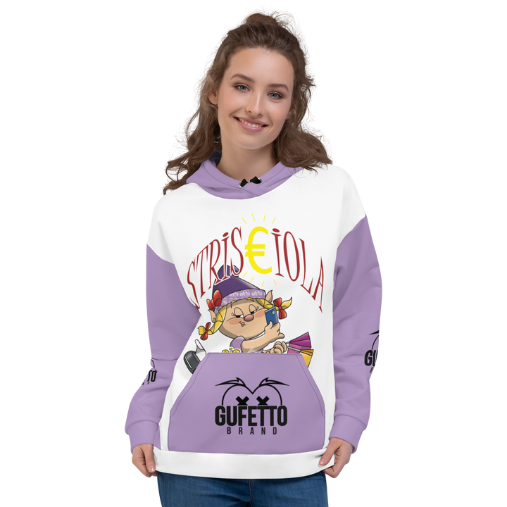 Felpa con cappuccio Uomo/Donna STRISCIOLA - Gufetto Brand 