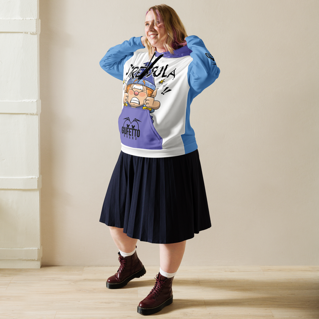 Felpa con cappuccio Uomo/Donna STRESSOLA - Gufetto Brand 