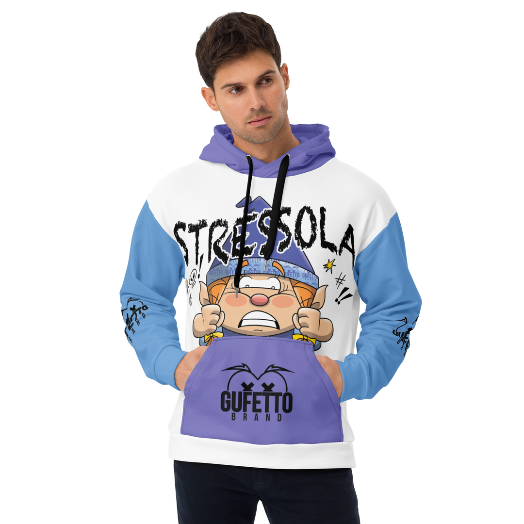 Felpa con cappuccio Uomo/Donna STRESSOLA - Gufetto Brand 