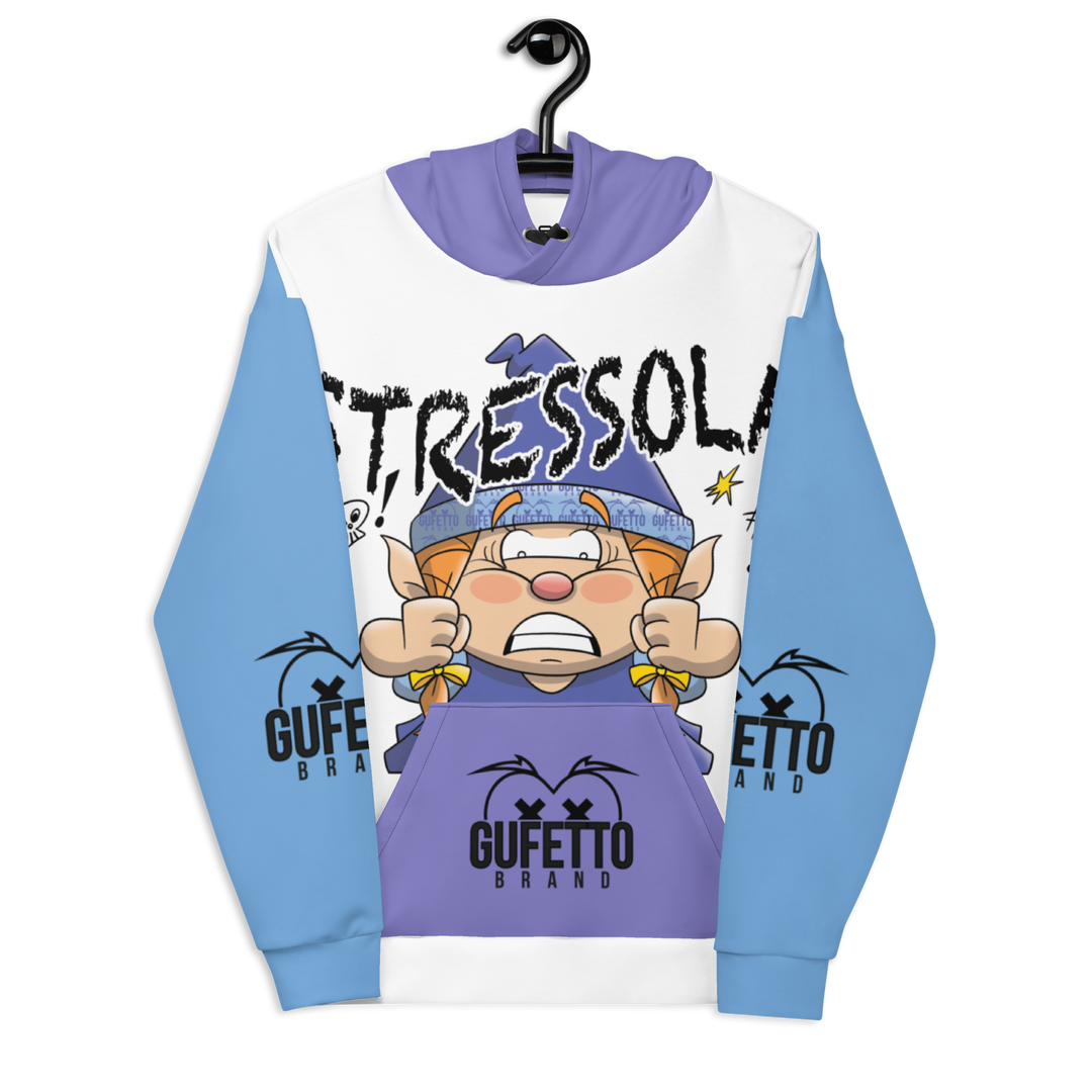 Felpa con cappuccio Uomo/Donna STRESSOLA - Gufetto Brand 