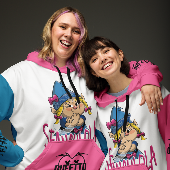 Felpa con cappuccio Uomo/Donna SFANCULOLA - Gufetto Brand 