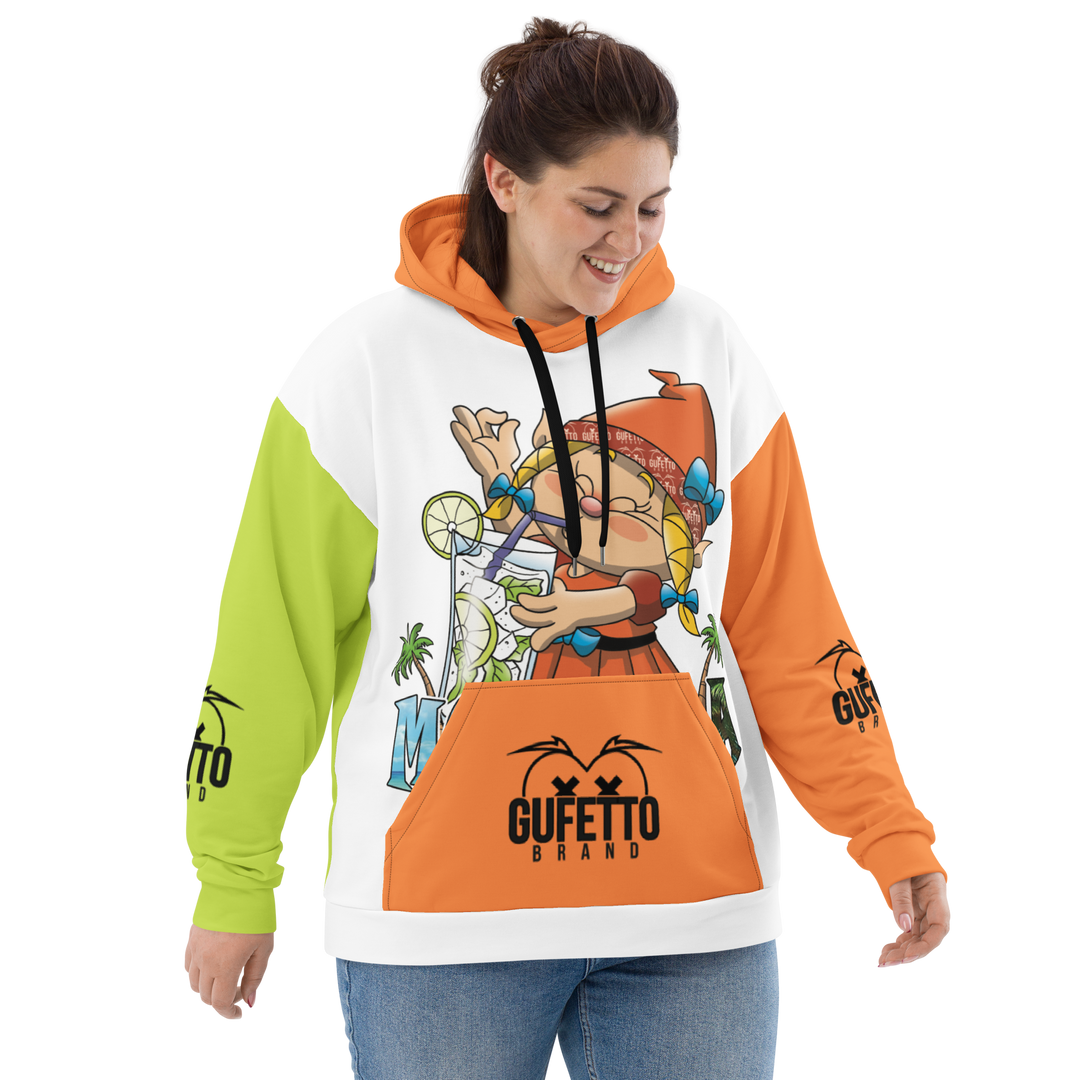 Felpa con cappuccio Uomo/Donna MOJITOLA - Gufetto Brand 