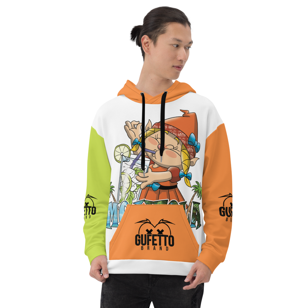 Felpa con cappuccio Uomo/Donna MOJITOLA - Gufetto Brand 
