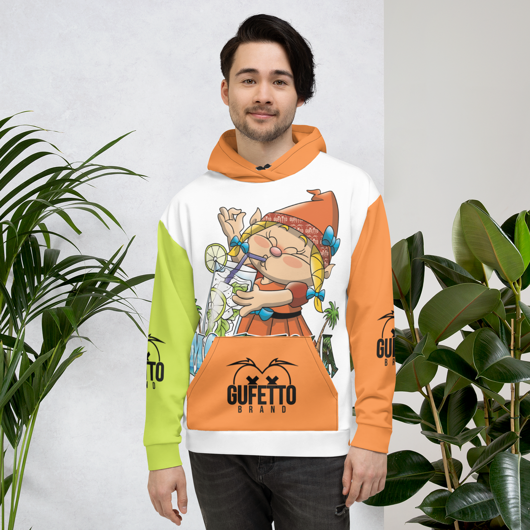 Felpa con cappuccio Uomo/Donna MOJITOLA - Gufetto Brand 