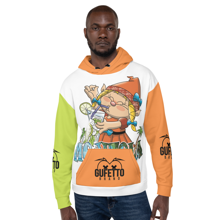 Felpa con cappuccio Uomo/Donna MOJITOLA - Gufetto Brand 