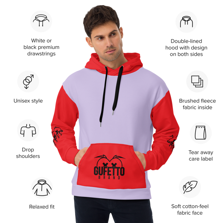 Felpa con cappuccio Uomo/Donna WENDY - Gufetto Brand 