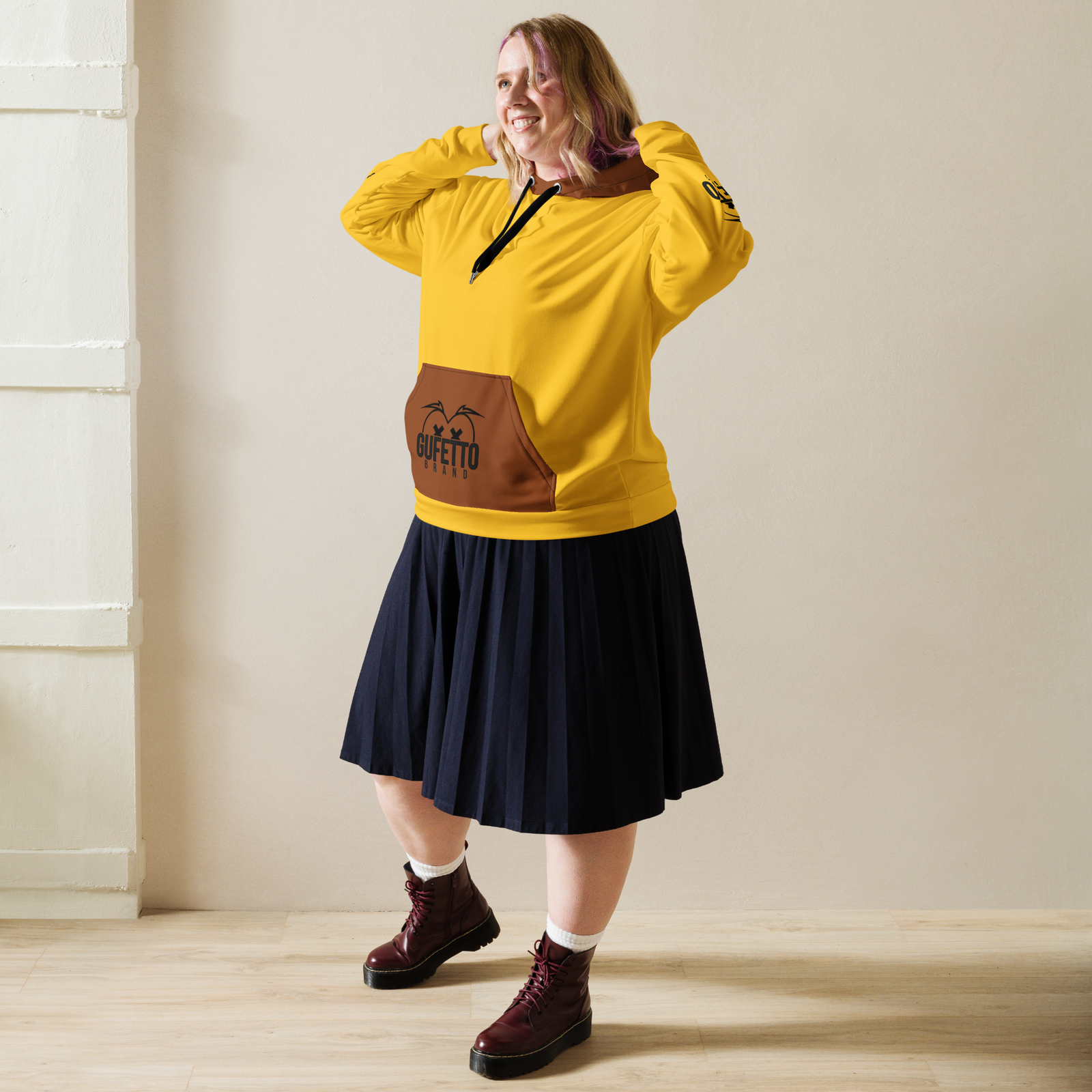 Felpa con cappuccio Uomo/Donna CAFFEOLA - Gufetto Brand 