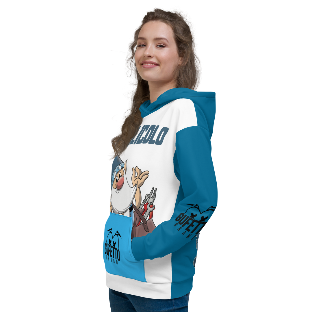 Felpa con cappuccio IDRAULICOLO - Gufetto Brand 