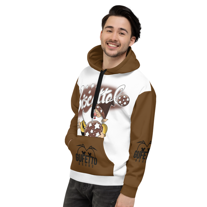 Felpa con cappuccio Uomo/Donna BISCOTTOLO - Gufetto Brand 