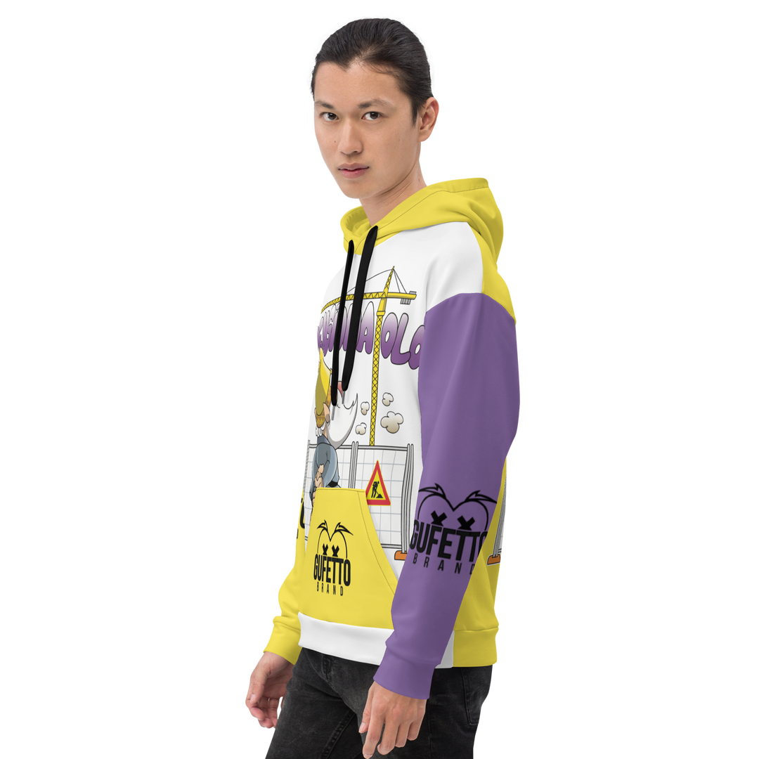 Felpa con cappuccio Uomo/Donna PENSIONATOLO - Gufetto Brand 