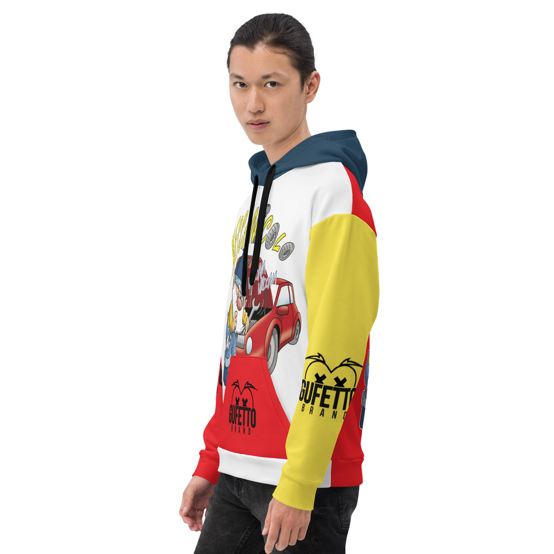 Felpa con cappuccio Uomo/Donna MECCANICOLO - Gufetto Brand 