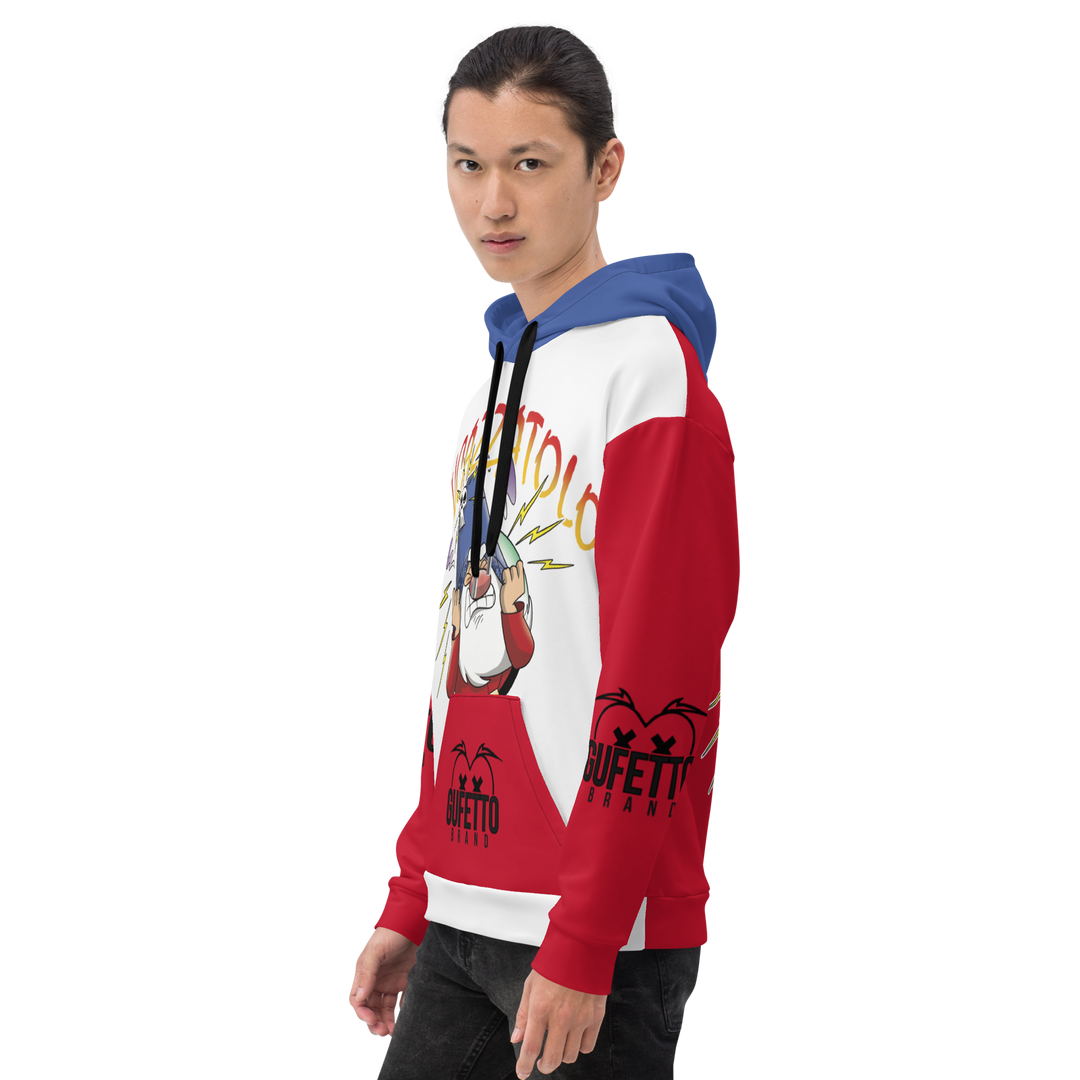 Felpa con cappuccio Uomo/Donna INCAZZATOLO - Gufetto Brand 