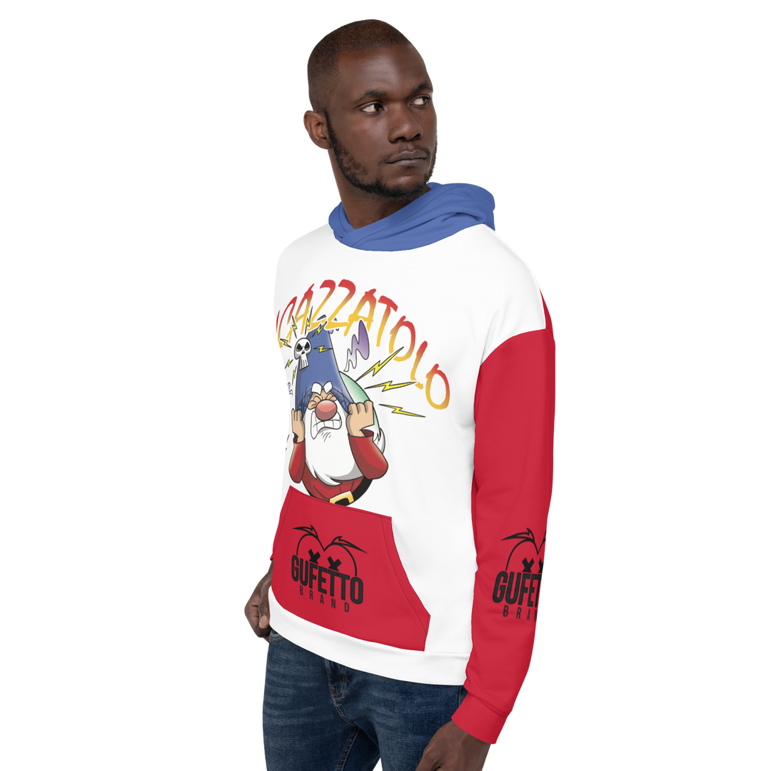 Felpa con cappuccio Uomo/Donna INCAZZATOLO - Gufetto Brand 