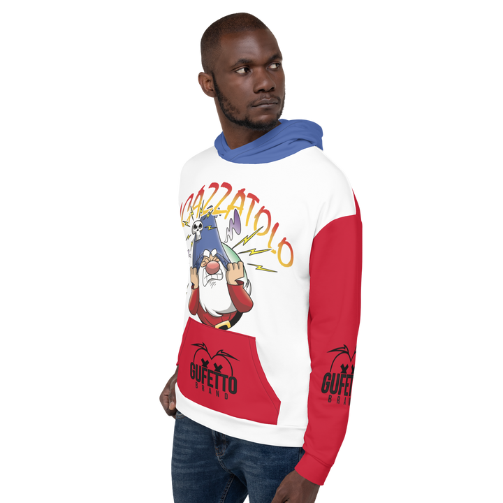 Felpa con cappuccio Uomo/Donna INCAZZATOLO - Gufetto Brand 