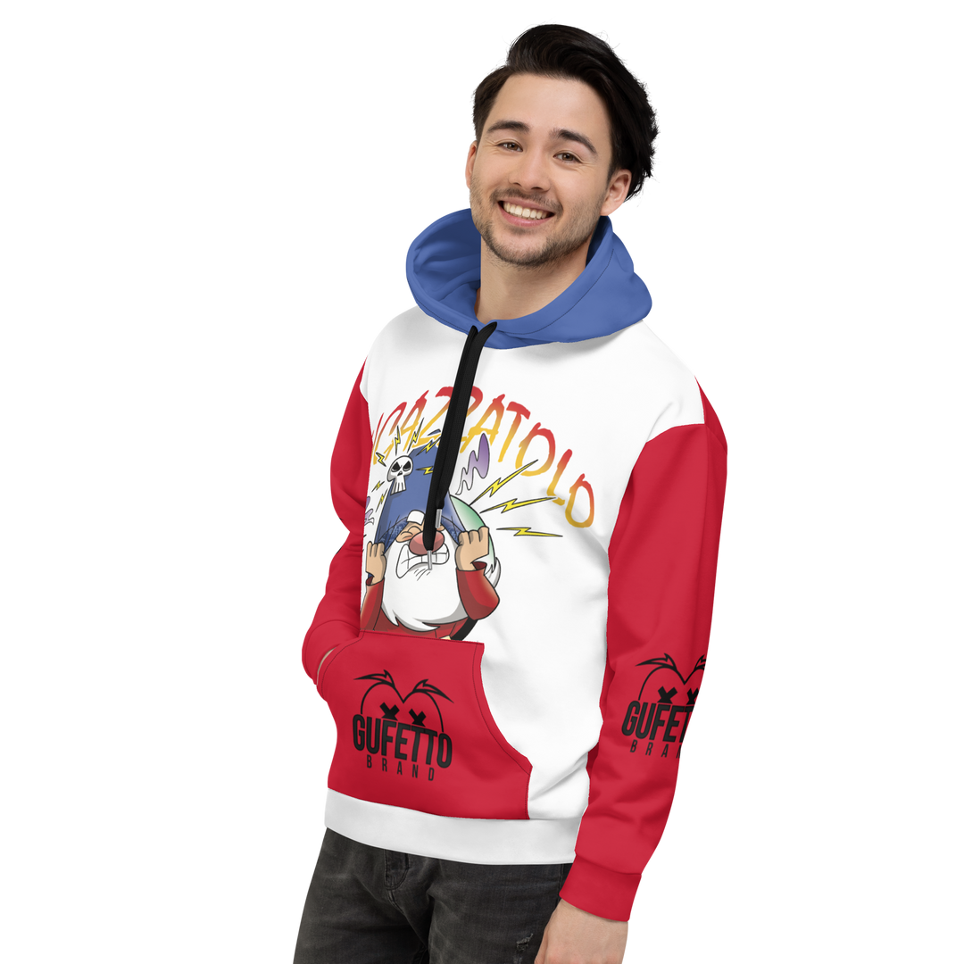 Felpa con cappuccio Uomo/Donna INCAZZATOLO - Gufetto Brand 