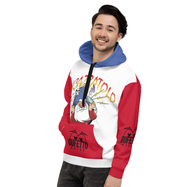Felpa con cappuccio Uomo/Donna INCAZZATOLO - Gufetto Brand 