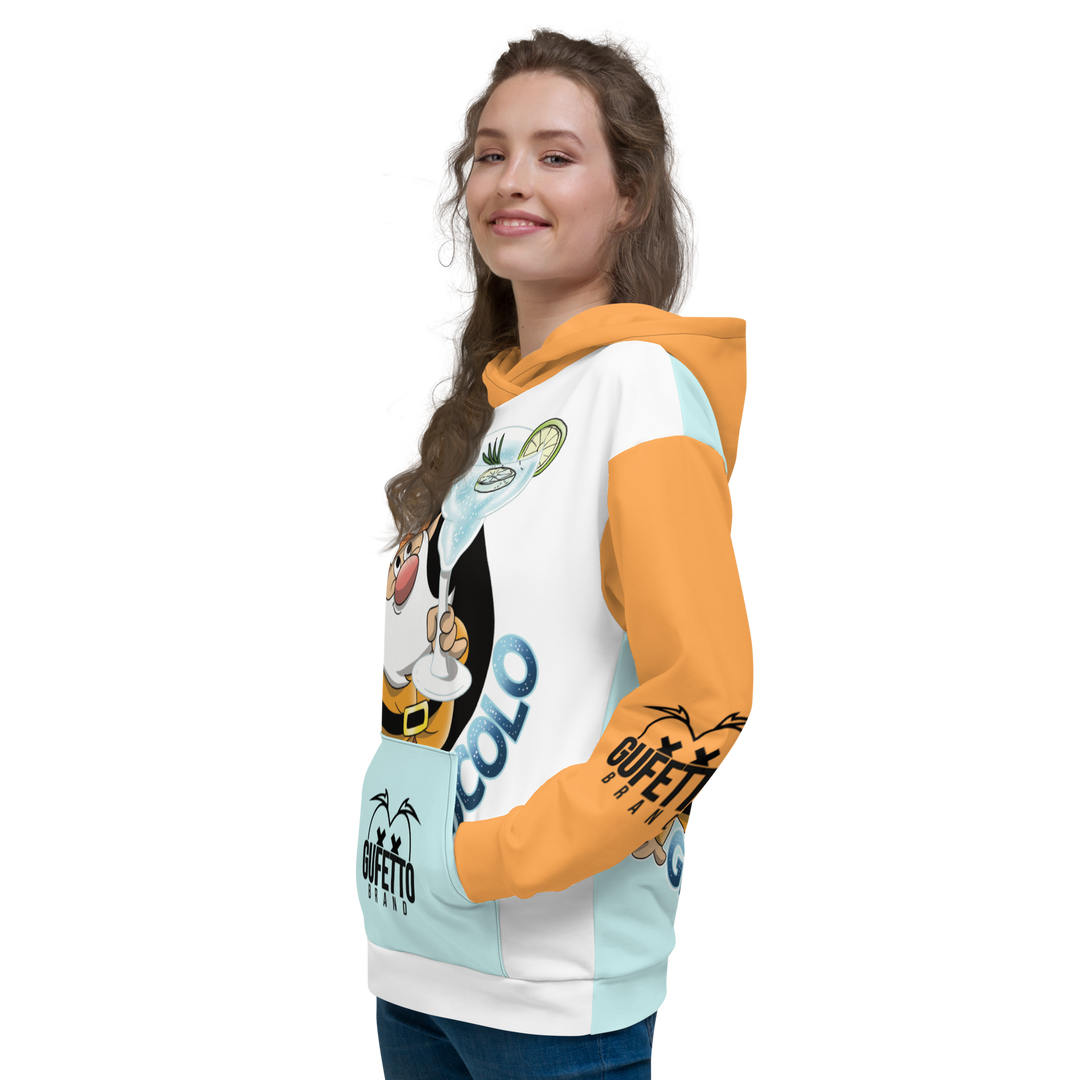 Felpa con cappuccio Uomo/Donna GINTONICOLO - Gufetto Brand 