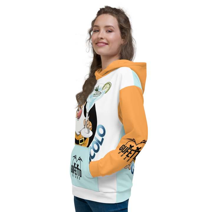 Felpa con cappuccio Uomo/Donna GINTONICOLO - Gufetto Brand 