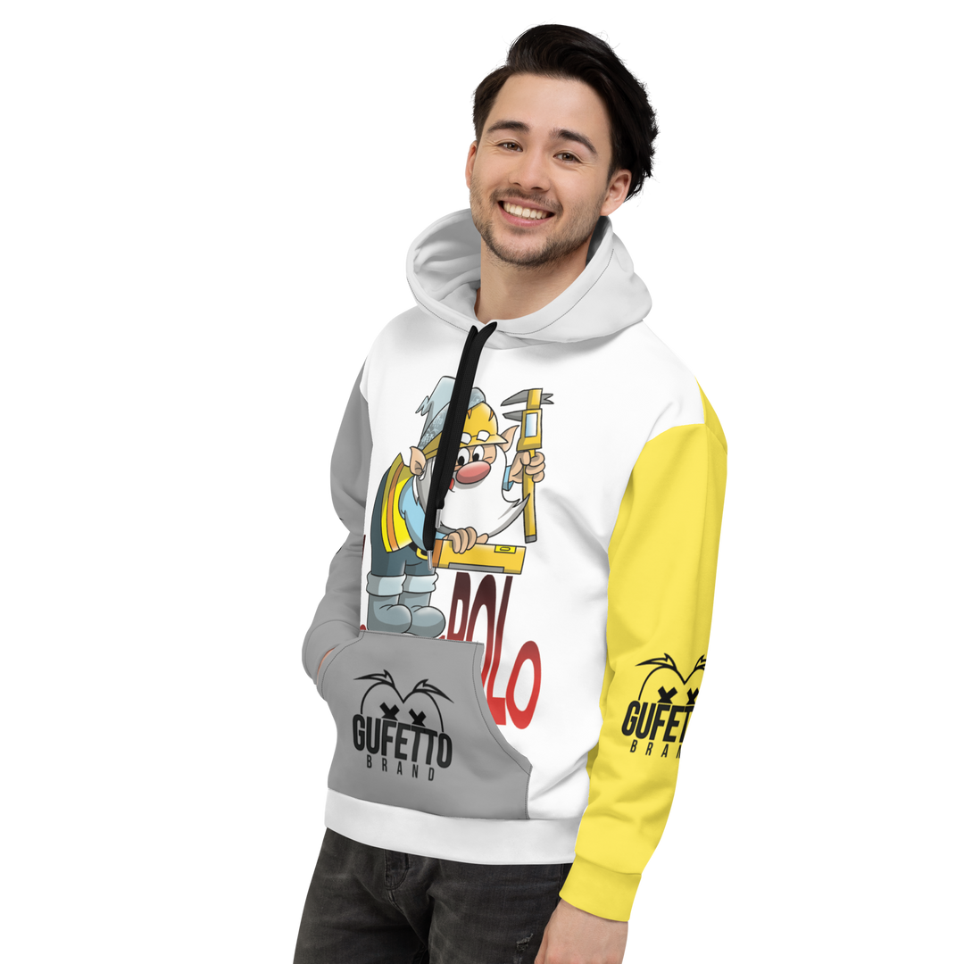 Felpa con cappuccio Uomo/Donna INGEGNEROLO - Gufetto Brand 