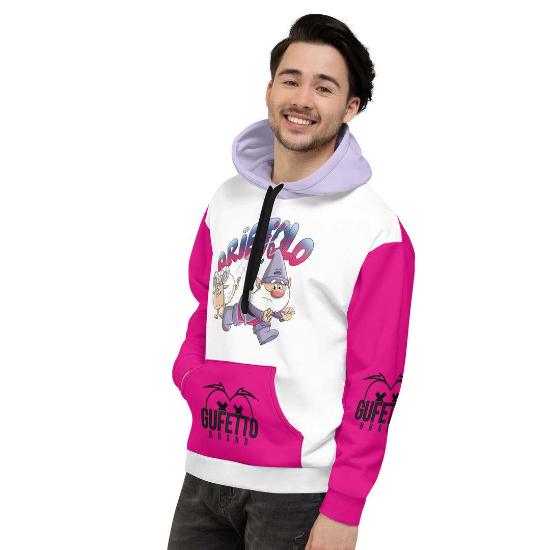 Felpa con cappuccio Uomo/Donna ARIETOLO - Gufetto Brand 