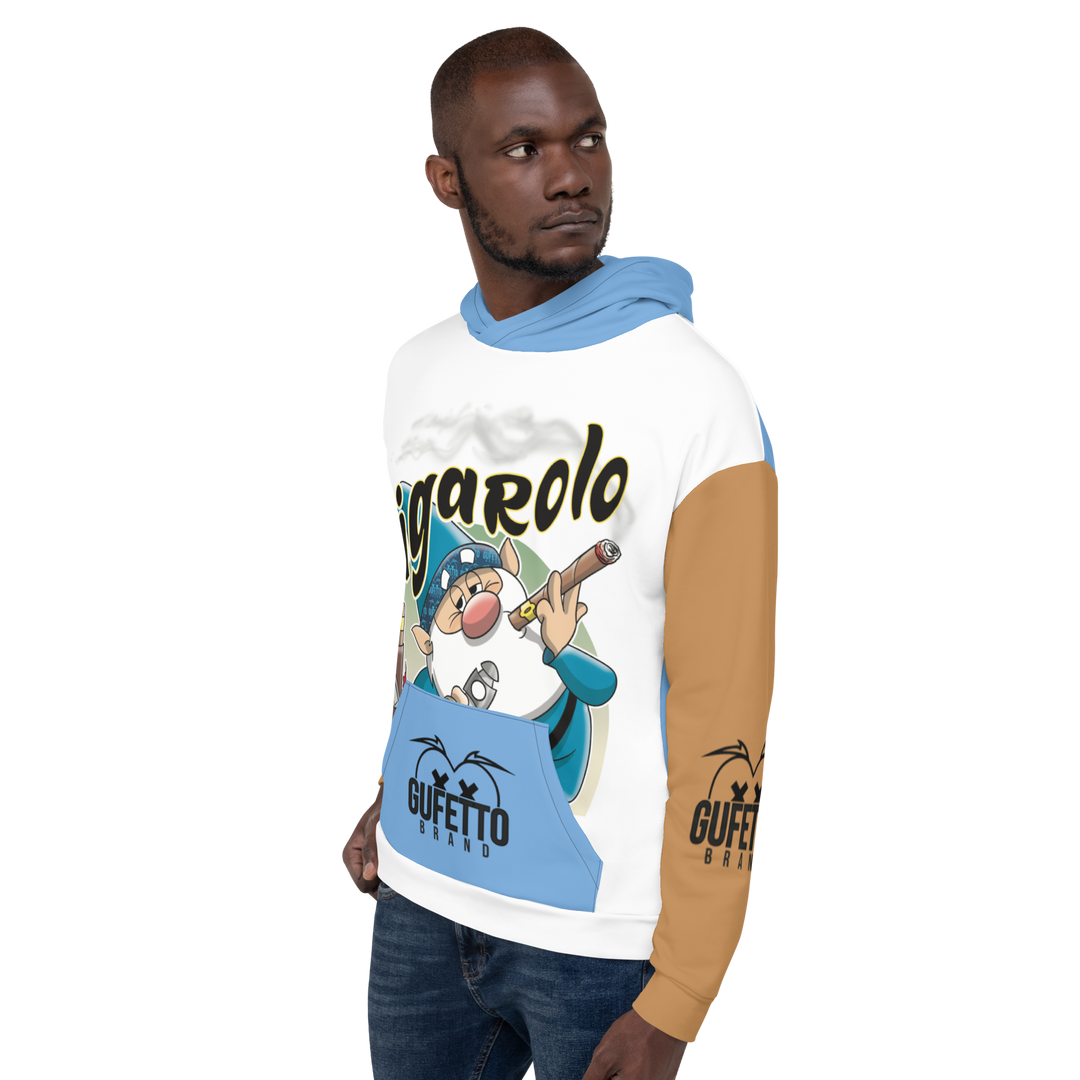 Felpa con cappuccio Uomo/Donna SIGAROLO - Gufetto Brand 