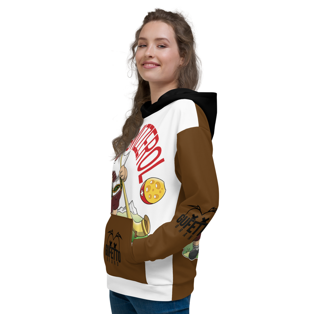 Felpa con cappuccio Uomo/Donna SVIZZEROLO - Gufetto Brand 