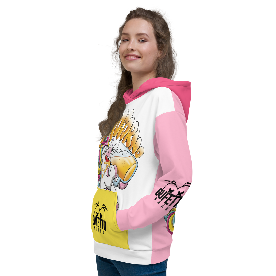 Felpa con cappuccio IL BIRROCORNO - Gufetto Brand 