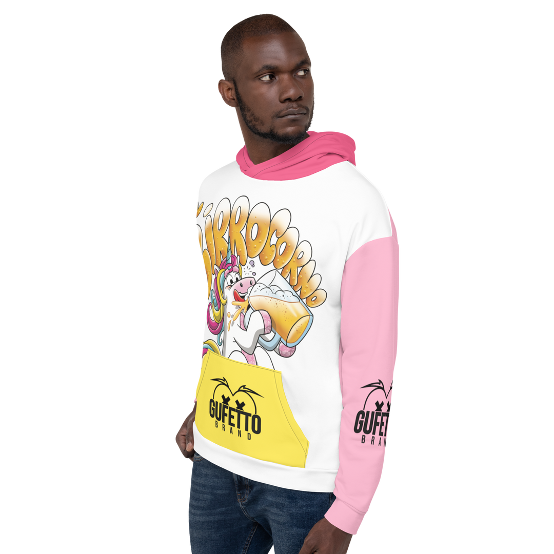 Felpa con cappuccio IL BIRROCORNO - Gufetto Brand 