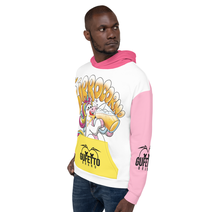 Felpa con cappuccio IL BIRROCORNO - Gufetto Brand 