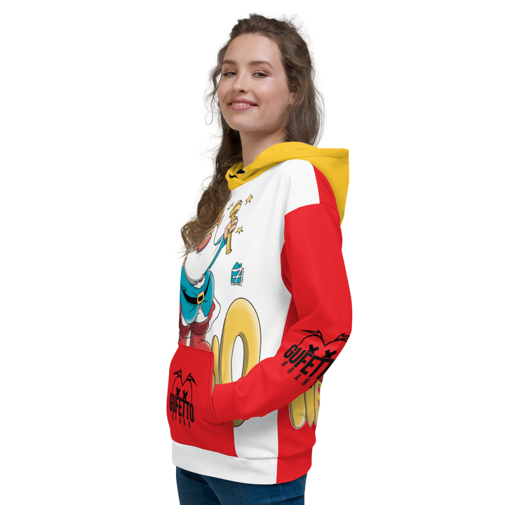 Felpa con cappuccio Uomo/Donna SUPERBIOLO - Gufetto Brand 