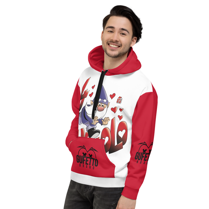 Felpa con cappuccio Uomo/Donna LUSSURIOLO - Gufetto Brand 