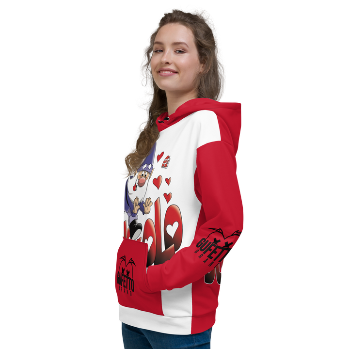 Felpa con cappuccio Uomo/Donna LUSSURIOLO - Gufetto Brand 