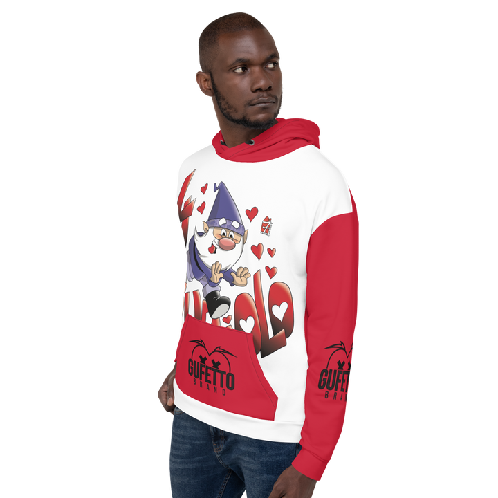 Felpa con cappuccio Uomo/Donna LUSSURIOLO - Gufetto Brand 