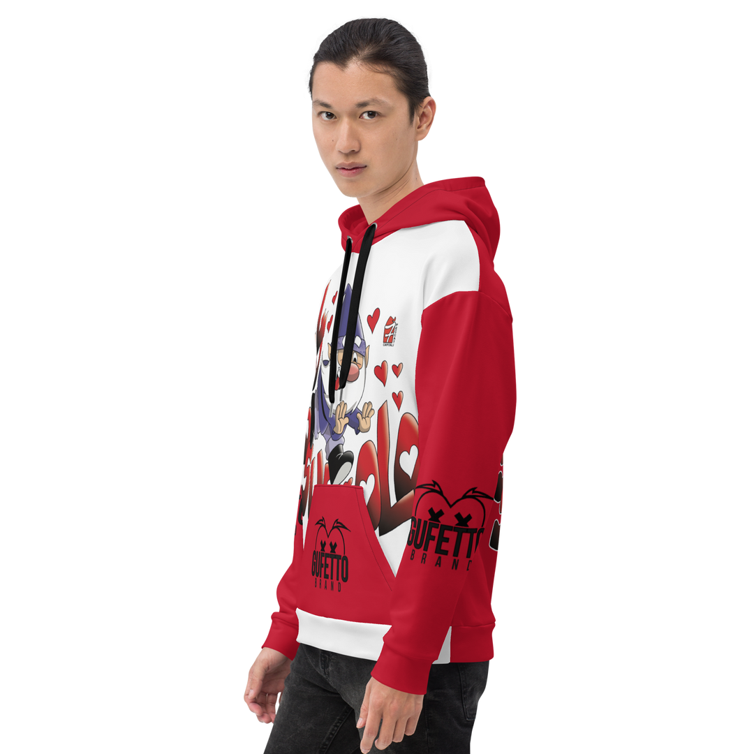 Felpa con cappuccio Uomo/Donna LUSSURIOLO - Gufetto Brand 