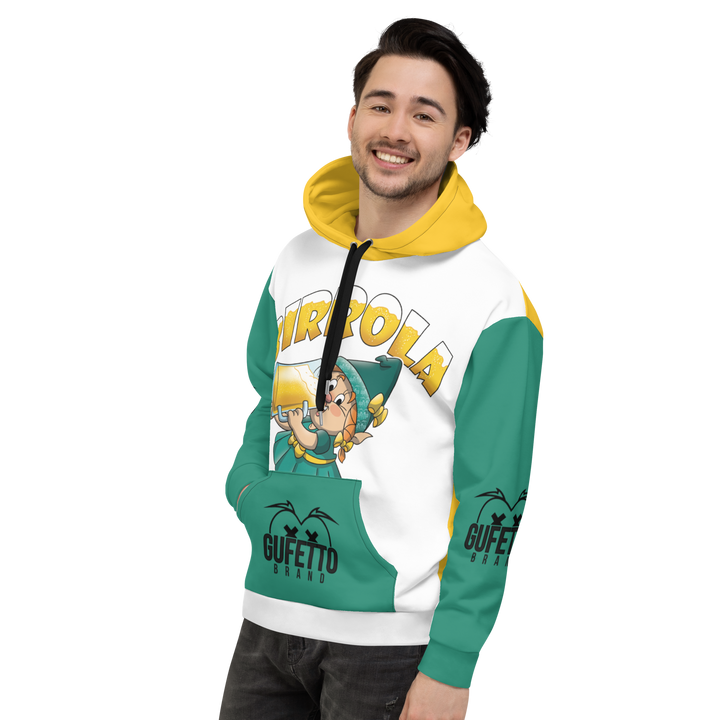 Felpa con cappuccio Uomo/Donna BIRROLA - Gufetto Brand 