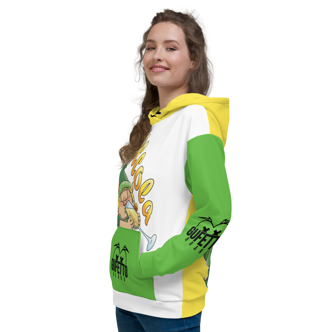 Felpa con cappuccio Uomo/Donna PROSECCOLA - Gufetto Brand 