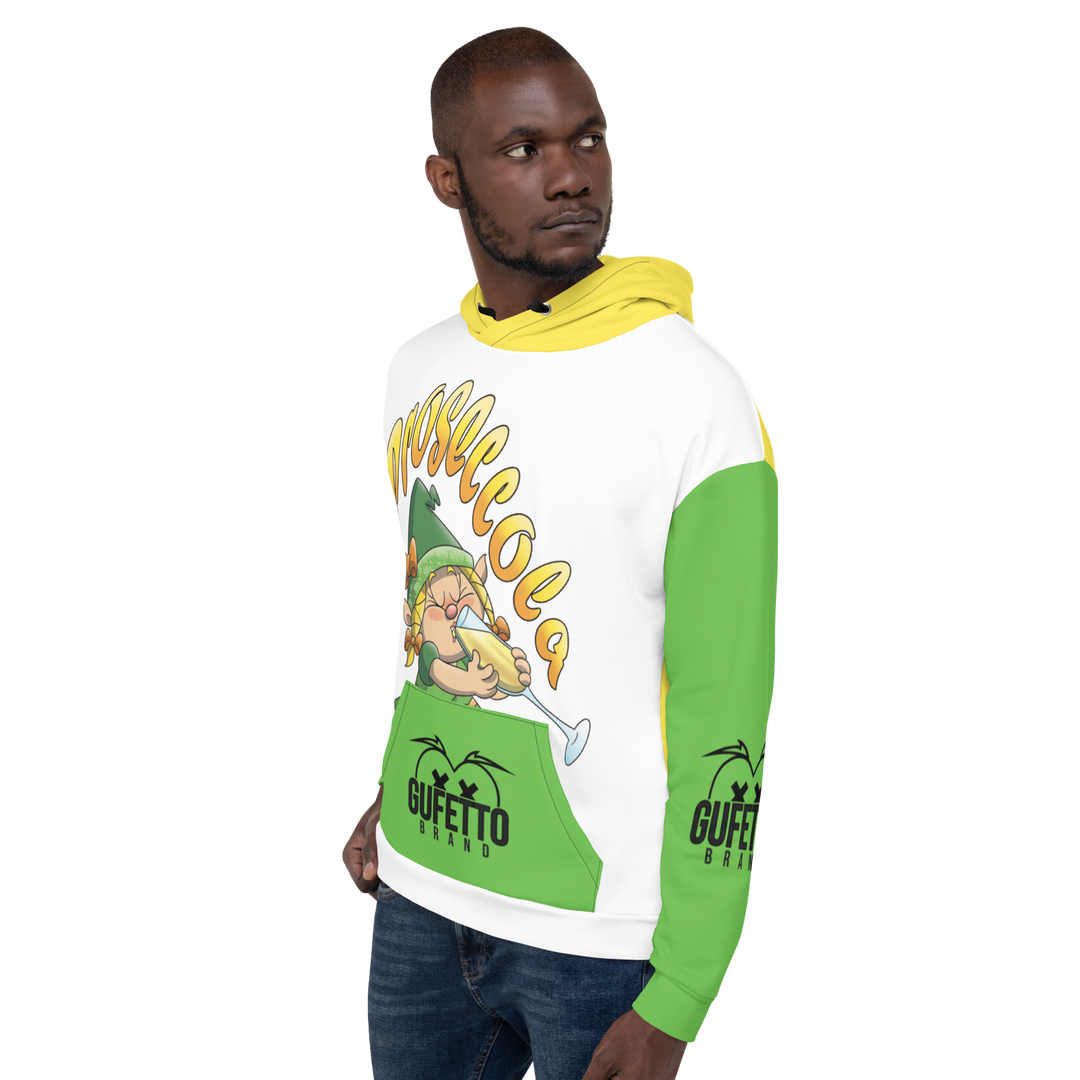 Felpa con cappuccio Uomo/Donna PROSECCOLA - Gufetto Brand 