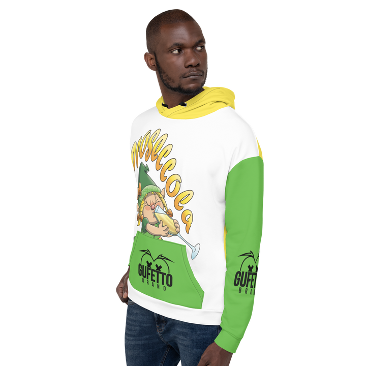 Felpa con cappuccio Uomo/Donna PROSECCOLA - Gufetto Brand 