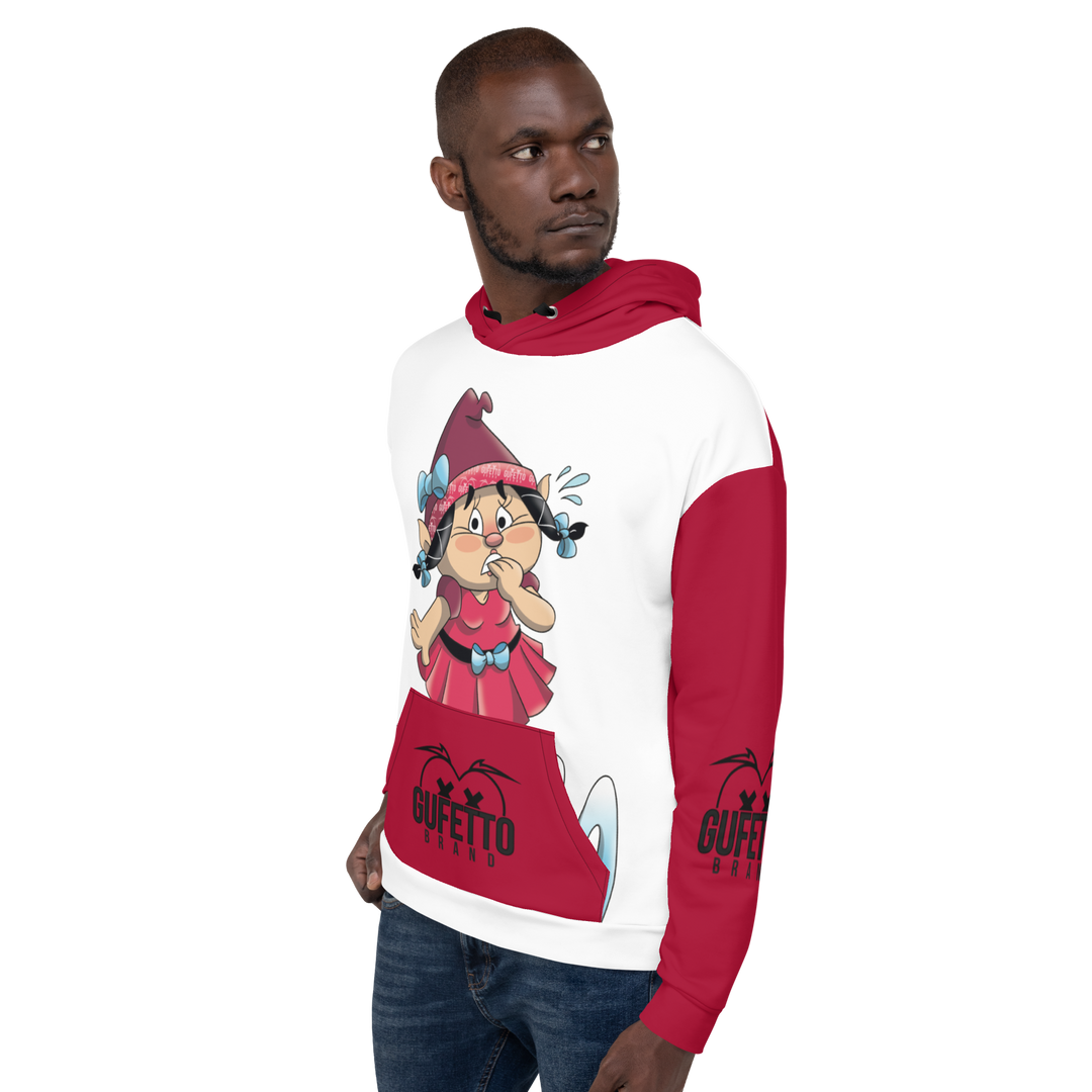 Felpa con cappuccio Uomo/Donna ANSIOLA - Gufetto Brand 