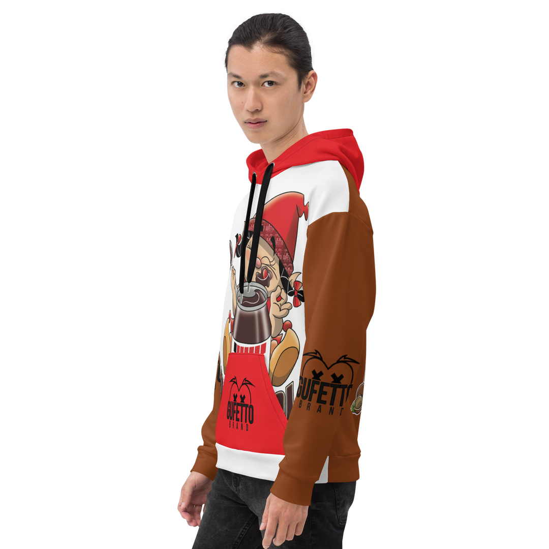 Felpa con cappuccio Uomo/Donna NUTELLOLA - Gufetto Brand 