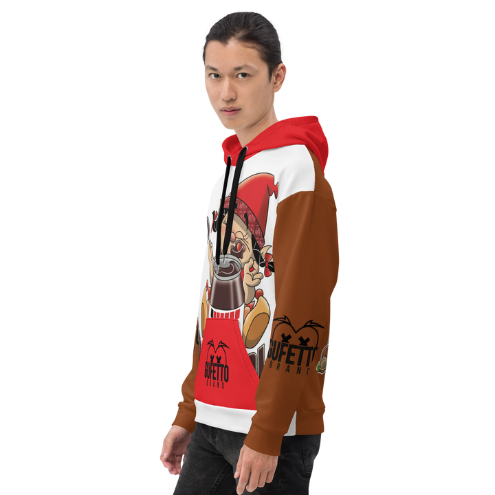 Felpa con cappuccio Uomo/Donna NUTELLOLA - Gufetto Brand 