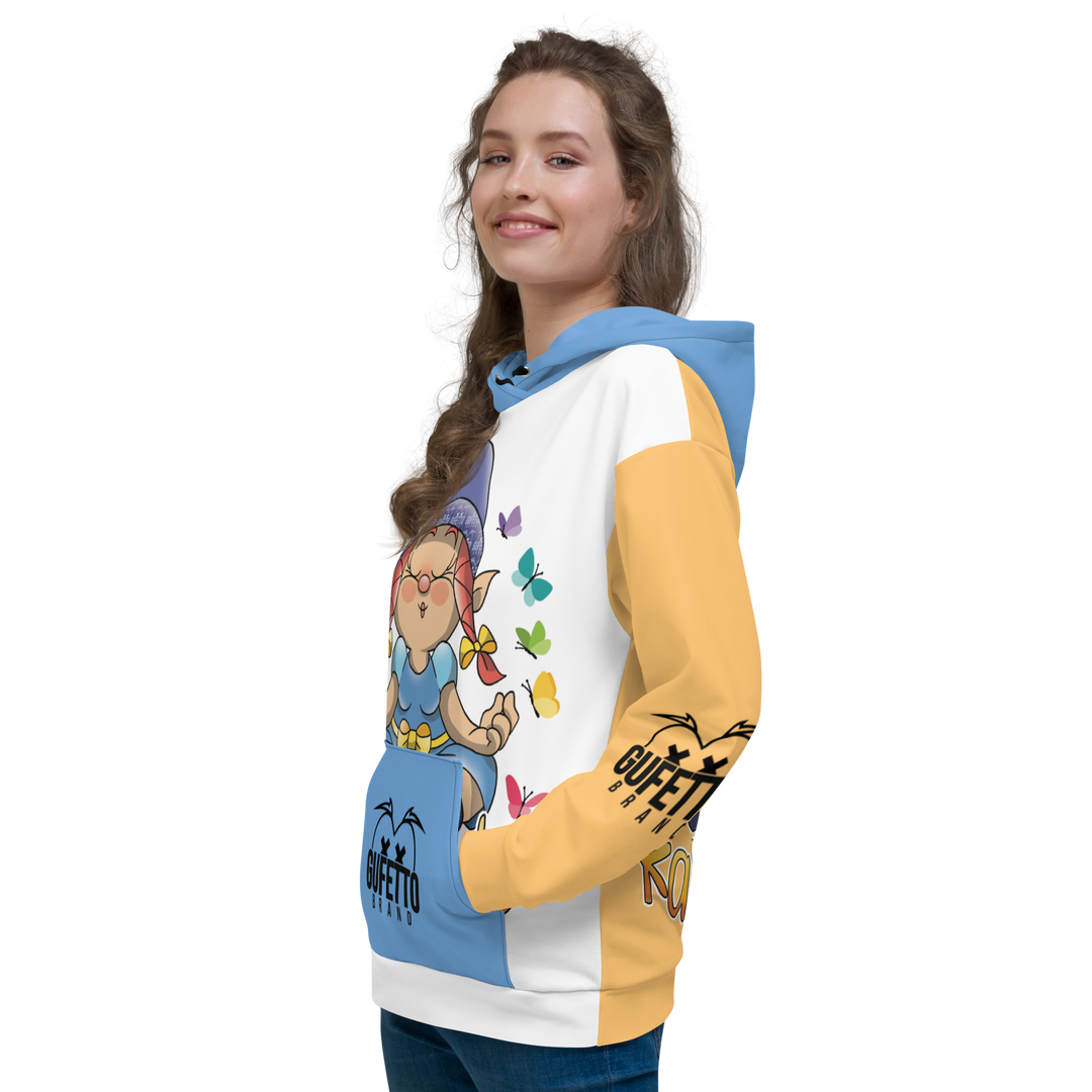 Felpa con cappuccio Uomo/Donna KARMALA - Gufetto Brand 