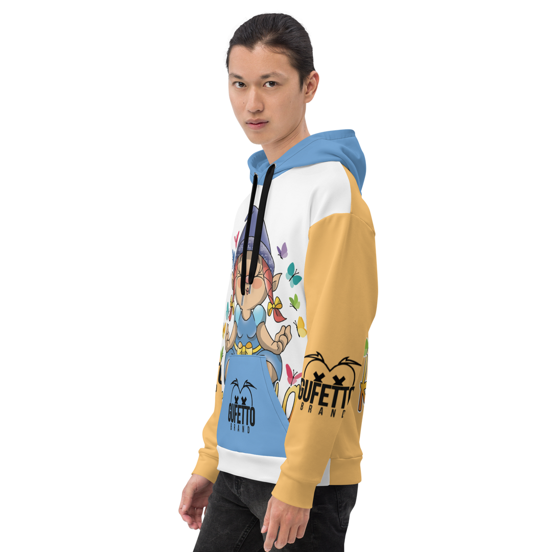 Felpa con cappuccio Uomo/Donna KARMALA - Gufetto Brand 