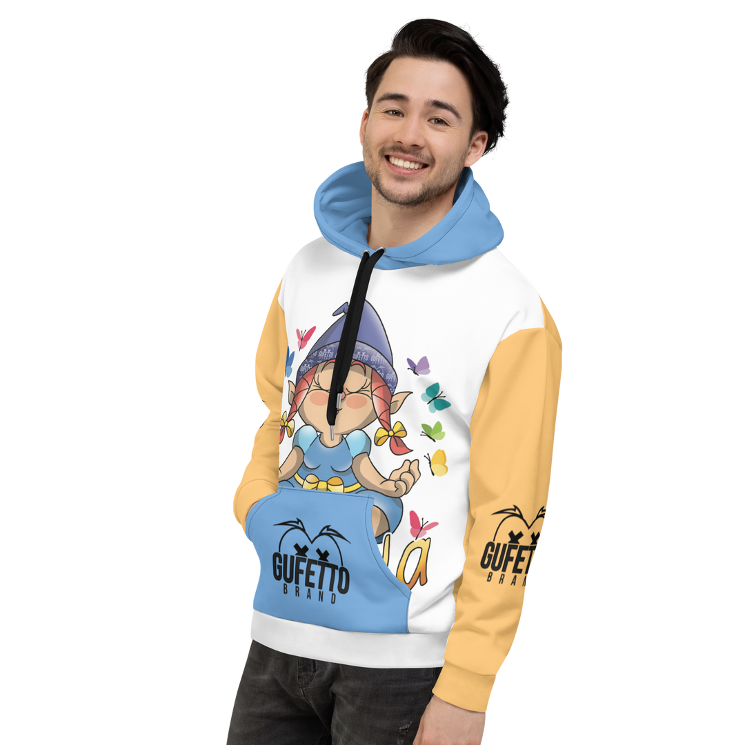 Felpa con cappuccio Uomo/Donna KARMALA - Gufetto Brand 