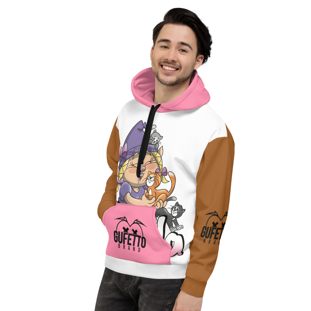 Felpa con cappuccio Uomo/Donna MICIOLA - Gufetto Brand 