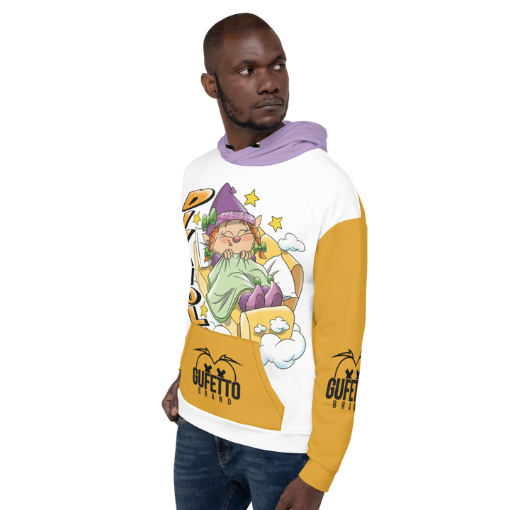 Felpa con cappuccio Uomo/Donna DIVANOLA - Gufetto Brand 