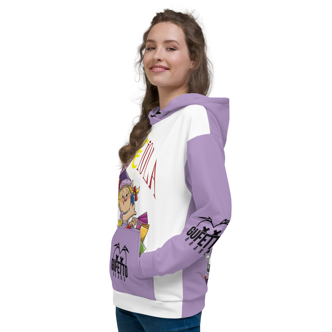 Felpa con cappuccio Uomo/Donna STRISCIOLA - Gufetto Brand 