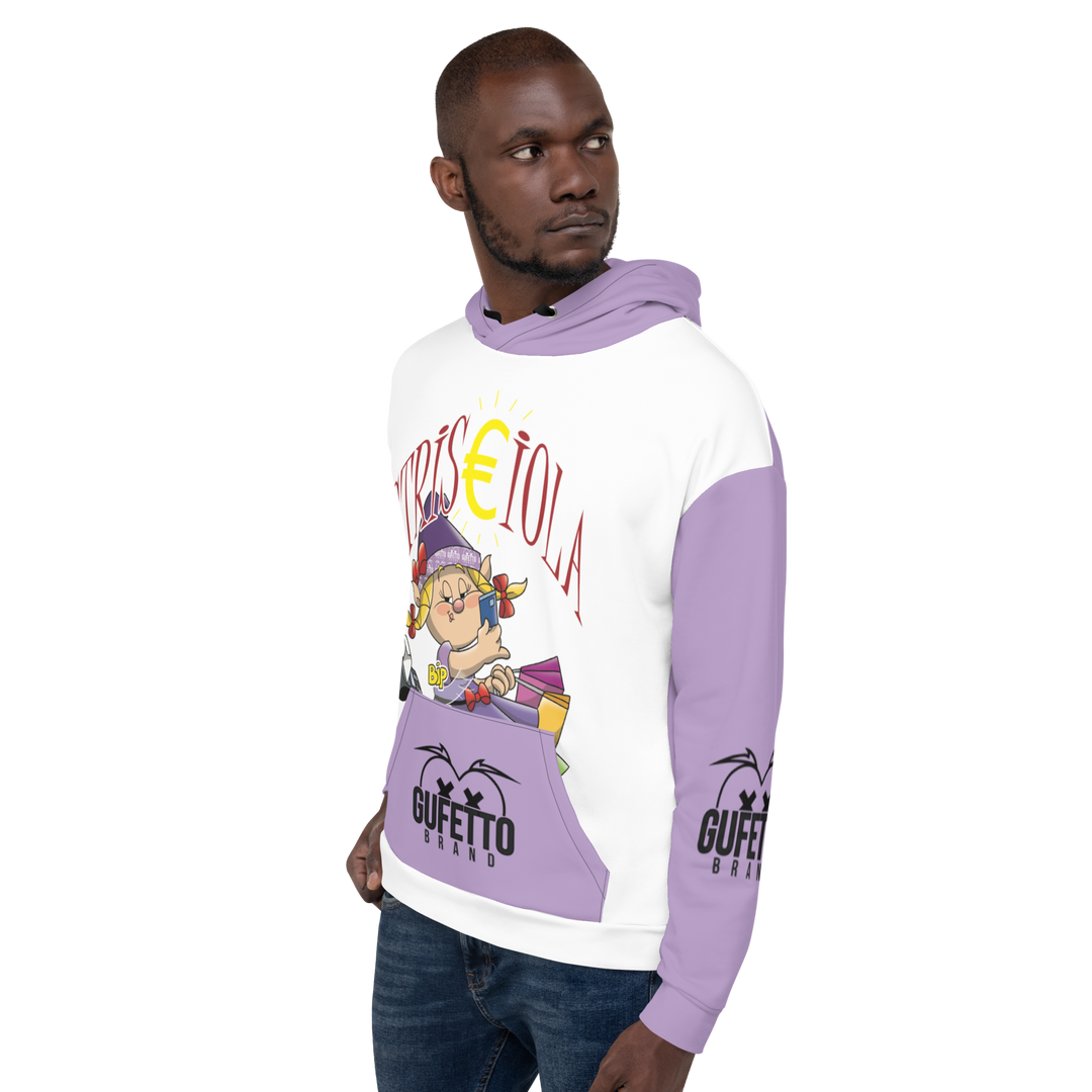 Felpa con cappuccio Uomo/Donna STRISCIOLA - Gufetto Brand 