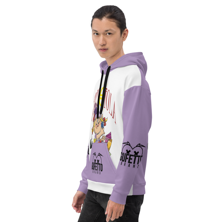 Felpa con cappuccio Uomo/Donna STRISCIOLA - Gufetto Brand 